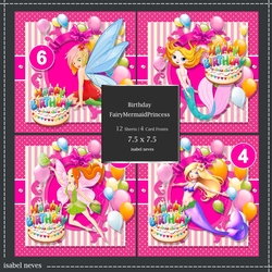 Bumper Kit ~ Birthday Fairy Mermaid Princess