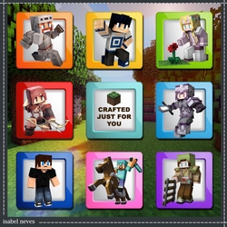Minecraft Tile Card