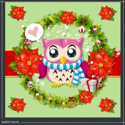 Christmas Owls 3