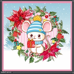 Cute Christmas Mouse