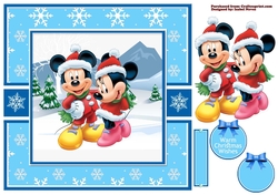 Minnie And Mickey Winter (Christmas)