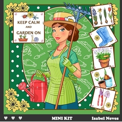 Keep Calm And Garden On
