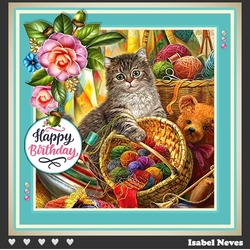 Knitting Kitten