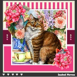 The Kitten And The Butterfly 2 ~ Birthday / Mothers Day / Thank You and more