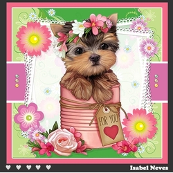 Precious Spring Puppy ~ Birthday | Mothers Day and More...