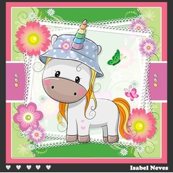 Pretty Spring Unicorn