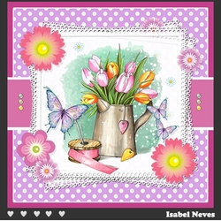 Pretty Bunny In A Box ~ Birthday / Easter and More...