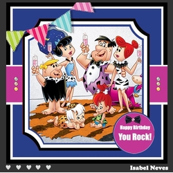 Flintstones Birthday ~ You Rock
