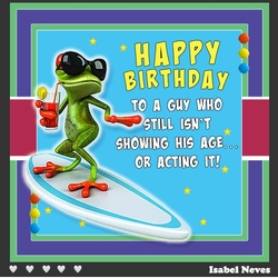 Surfing Frog