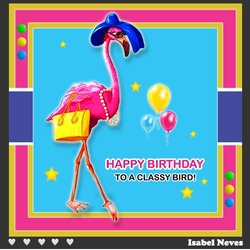 Classy Bird Birthday