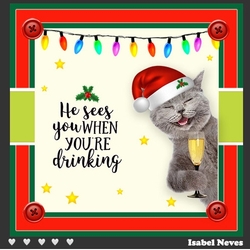 He Sees You When Youre Drinking