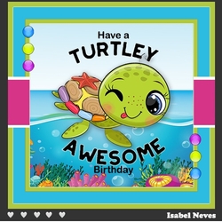 Turtley Awsome Birthday