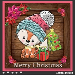 Cute Christmas Animals ~ Fox