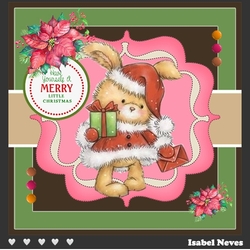 Cute Christmas Bunny