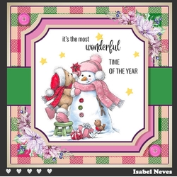 Christmas Bear And Snowman