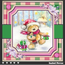 Christmas Bear With Presents