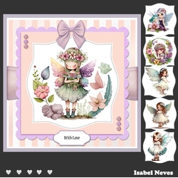 Fabulous Fairies Six Card Set