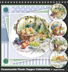 Countryside Picnic Collection Topper Set