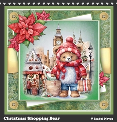 Christmas Shopping Bear