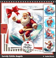 Santa At The Beach