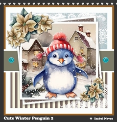 Cute Winter Penguin 2