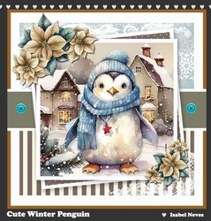 Cute Winter Penguin