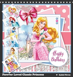 Forever Loved Classic Princess Card & Toppers Set