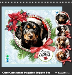 Cute Christmas Puppies