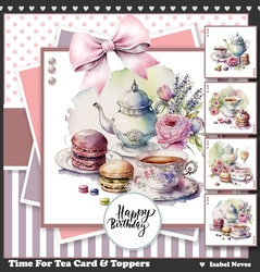 Time For Tea Toppers Set