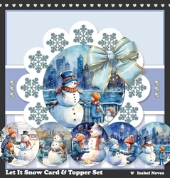 Let It Snow Toppers Set