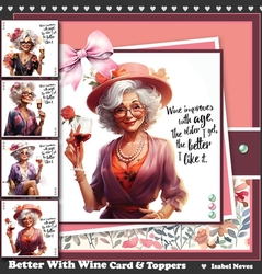 Better With Wine Toppers Set