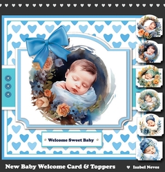New Baby Welcome Toppers Set