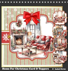 Home For Christmas Toppers Set