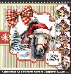 Christmas At The Farm Toppers Set