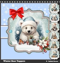 Winter Bear Toppers Set