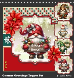Gnome Greetings Toppers Set