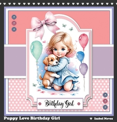 Puppy Love Birthday Girl