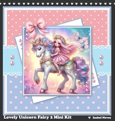 Lovely Unicorn Fairy Girl