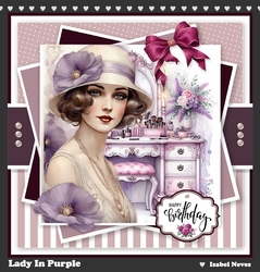 Lady In Purple