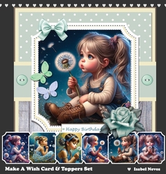 Make A Wish Card & Toppers Set