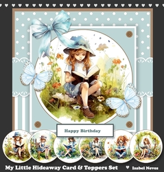 My Little Hideaway Card & Toppers Set