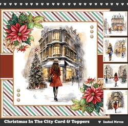 Christmas In The City Card & Toppers Set