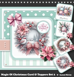 Magic Of Christmas Card & Toppers Set 2