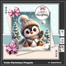 Cutie Christmas Penguin