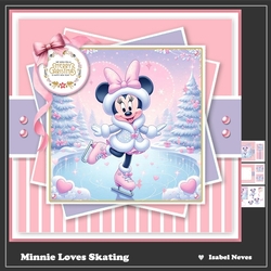 Minnie Loves Skating