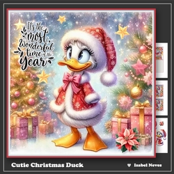 Cutie Christmas Duck