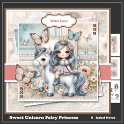 Sweet Unicorn Fairy Princess
