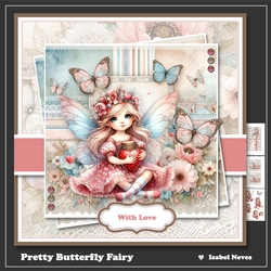 Pretty Butterfly Fairy