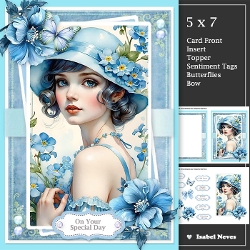 Art Deco Spring Lady 4