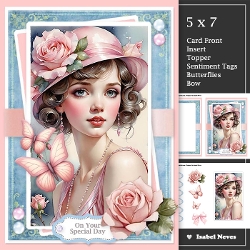 Art Deco Spring Lady 6
